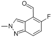 2H-Indazole-4-carboxaldehyde, 5-fluoro-2-methyl- Structure,1079993-02-4Structure