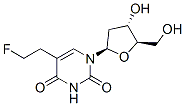 5-(2-Fluoroethyl)-1-[(2r,4s,5r)-4-hydroxy-5-(hydroxymethyl)oxolan-2-yl]pyrimidine-2,4-dione Structure,108008-61-3Structure