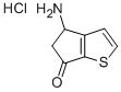 4-Amino-4,5-dihydro-6h-cyclopenta[b]thiophen-6-onehydrochloride Structure,108046-16-8Structure