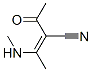 2-Butenenitrile, 2-acetyl-3-(methylamino)-, (z)-(9ci) Structure,108086-95-9Structure