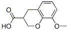 8-Methoxychromane-3-carboxylic acid Structure,108088-19-3Structure