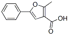 2-Methyl-5-phenyl-3-furoic acid Structure,108124-17-0Structure