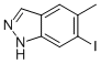 1H-Indazole, 6-iodo-5-methyl- Structure,1082040-11-6Structure