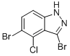 3,5-Dibromo-4-chloro-(1h)indazole Structure,1082040-20-7Structure