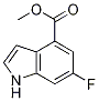 6-Fluoro-1h-indole-4-carboxylic acid methyl ester Structure,1082040-43-4Structure