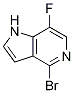 4-Bromo-7-fluoro-5-azaindole Structure,1082040-86-5Structure