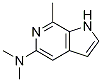 5-Dimethylamino-7-methyl-6-azaindole Structure,1082040-94-5Structure