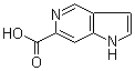 1H-pyrrolo[3,2-c]pyridine-6-carboxylic acid Structure,1082040-99-0Structure