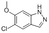 5-Chloro-6-methoxy(1h)indazole Structure,1082041-58-4Structure