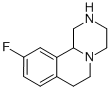 10-Fluoro-1,3,4,6,7,11b-hexahydro-2h-pyrazino[2,1-a]isoquinoline Structure,1082914-72-4Structure