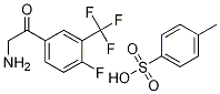 2-Amino-1-[4-fluoro-3-(trifluoromethyl)phenyl]ethanone p-toluenesulfonate salt Structure,1082951-17-4Structure