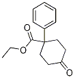 Cyclohexanecarboxylic acid,4-oxo-1-phenyl-,ethyl ester Structure,108299-25-8Structure