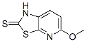 Thiazolo[5,4-b]pyridine-2(1h)-thione, 5-methoxy- (9ci) Structure,108310-83-4Structure