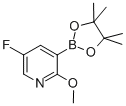 5-Fluoro-2-methoxypyridine-3-boronic acid pinacol ester Structure,1083168-95-9Structure