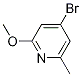 4-Bromo-2-methoxy-6-methylpyridine Structure,1083169-00-9Structure