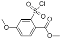 2-(Chlorosulfonyl)-4-methoxybenzoic acid methyl ester Structure,108318-75-8Structure