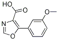 5-(3-Methoxy-phenyl)-oxazole-4-carboxylic acid Structure,1083274-30-9Structure