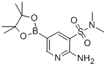 2-Amino-n,n-dimethyl-5-(4,4,5,5-tetramethyl-1,3,2-dioxaborolan-2-yl)-3-pyridinesulfonamide Structure,1083325-86-3Structure