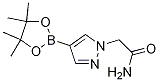 2-(4-(4,4,5,5-Tetramethyl-1,3,2-dioxaborolan-2-yl)-1h-pyrazol-1-yl)acetamide Structure,1083326-46-8Structure