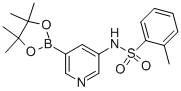 2-Methyl-n-[5-(4,4,5,5-tetramethyl-1,3,2-dioxaborolan-2-yl)-3-pyridinyl]-benzenesulfonamide Structure,1083326-49-1Structure