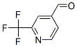 4-Pyridinecarboxaldehyde, 2-(trifluoromethyl)- Structure,108338-20-1Structure