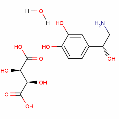 L-noradrenaline bitartrate Structure,108341-18-0Structure