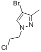 4-Bromo-1-(2-chloroethyl)-3-methyl-1h-pyrazole Structure,108354-38-7Structure