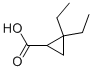 2,2-Diethylcyclopropanecarboxylic acid Structure,108420-15-1Structure