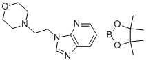 3-[2-(4-Morpholinyl)ethyl]-6-(4,4,5,5-tetramethyl-1,3,2-dioxaborolan-2-yl)-3h-imidazo[4,5-b]pyridine Structure,1084953-54-7Structure