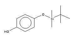 4-(Tert-butyldimethylsilyloxy)phenol Structure,108534-47-0Structure