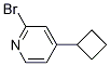 2-Bromo-4-cyclobutylpyridine Structure,1086381-55-6Structure