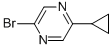 2-Bromo-5-cyclopropylpyrazine Structure,1086382-78-6Structure