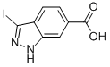 3-Iodo-1h-indazole-6-carboxylic acid Structure,1086391-11-8Structure