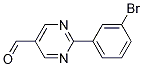 2-(3-Bromophenyl)-5-pyrimidinecarboxaldehyde Structure,1086393-72-7Structure