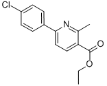 Ethyl 6-(4-chlorophenyl)-2-methylnicotinate Structure,108715-11-3Structure