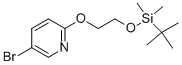 5-Bromo-2-(2-(tert-butyldimethylsilyloxy)ethoxy)pyridine Structure,1087352-35-9Structure