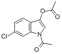 Acetic acid 1-acetyl-6-chloro-1h- indol-3-yl ester Structure,108761-33-7Structure