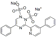 3-(4-Phenyl-2-pyridyl)-5-phenyl-1,2,4-triazine disulfonic acid, disodium salt Structure,108775-03-7Structure