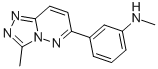 N-methyl-3-(3-methyl[1,2,4]triazolo[4,3-b]pyridazin-6-yl)aniline Structure,108810-87-3Structure