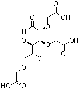 2,3,6-Tri-o-(carboxymethyl)-d-glucose Structure,108844-55-9Structure