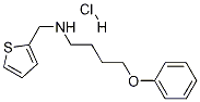 2-Phenoxyethyl-2,2’-thenylaminoethane, hydrochloride Structure,108876-06-8Structure