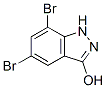 3-Hydroxy-5,7-dibromo 1h-indazole Structure,108961-61-1Structure