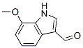 7-Methoxy-3-indolecarboxaldehyde Structure,109021-59-2Structure