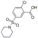 2-Chloro-5-(piperidine-1-sulfonyl)-benzoic acid Structure,109029-95-0Structure