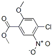 Benzoic acid, 4-chloro-2-methoxy-5-nitro-, methyl ester Structure,109069-75-2Structure