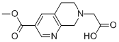 7-Tert-butyl 3-methyl 5,6-dihydro-1,7-naphthyridine-3,7(8h)-dicarboxylate Structure,1092352-60-7Structure