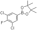 2-(3,5-Dichloro-4-fluorophenyl)-4,4,5,5-tetramethyl-1,3,2-dioxaborolane Structure,1092485-88-5Structure