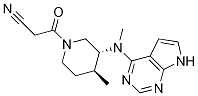 3-((3R,4s)-4-methyl-3-(methyl(7h-pyrrolo[2,3-d]pyrimidin-4-yl)amino)piperidin-1-yl)-3-oxopropanenitrile Structure,1092578-46-5Structure