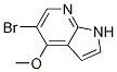 5-Bromo-4-methoxy-1h-pyrrolo[2,3-b]pyridine Structure,1092579-95-7Structure