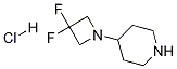 4-(3,3-Difluoroazetidin-1-yl)piperidine Structure,1093066-73-9Structure